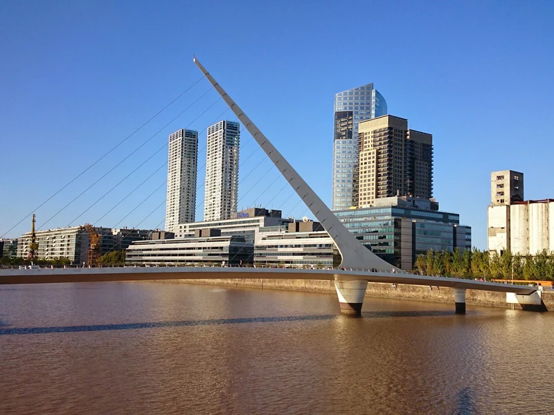 Puente de la Mujer, Puerto Madero