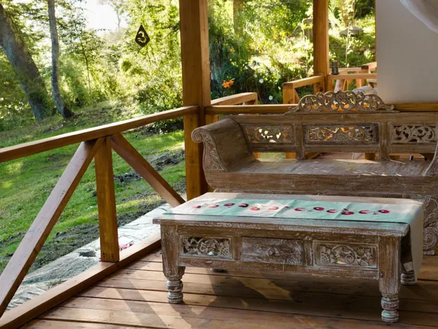 Terraço de ALEHUE Casa de Montaña em Villa La Angostura