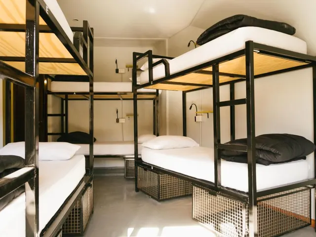 Dormitorio compartido de Bike Hostel en San Martín de los Andes
