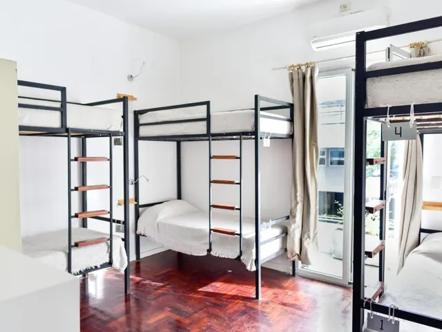 Dormitorio compartido de Casa Caravan - Plant Based Concept House en Buenos Aires
