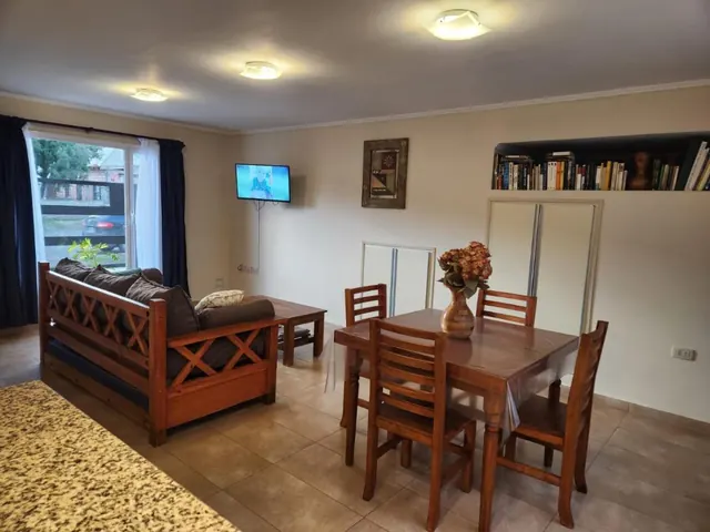 Living de Complejo de Departamentos Lahuan en Esquel y Trevelin