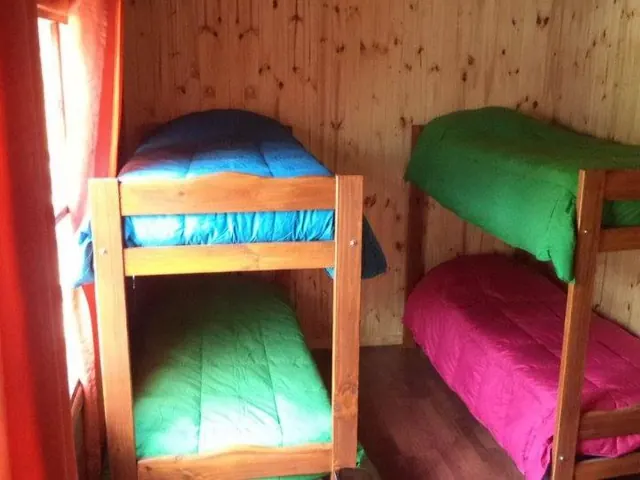 Shared dorm at El hostel secreto in El Bolsón