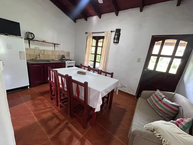 Dining room at El Paso Ibera Cabañas in Iberá Wetlands