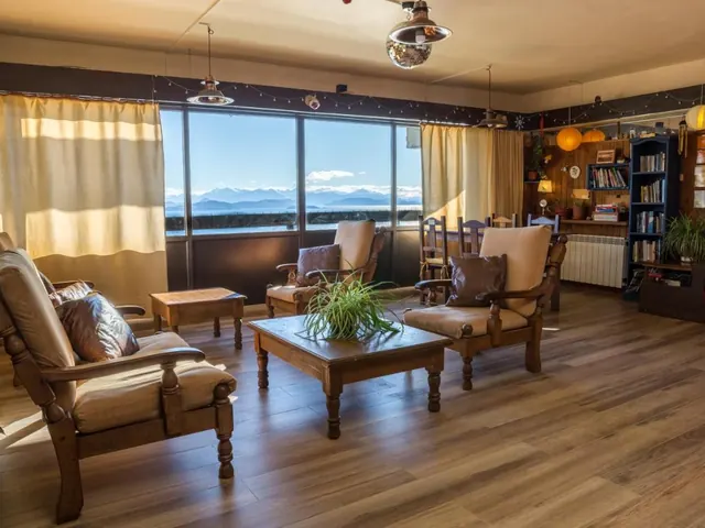 Sala común de Hospedaje Penthouse 1004 en Bariloche