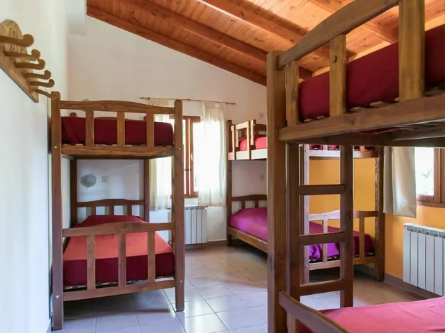 Shared dorm at Hostel El Mirador in El Bolsón