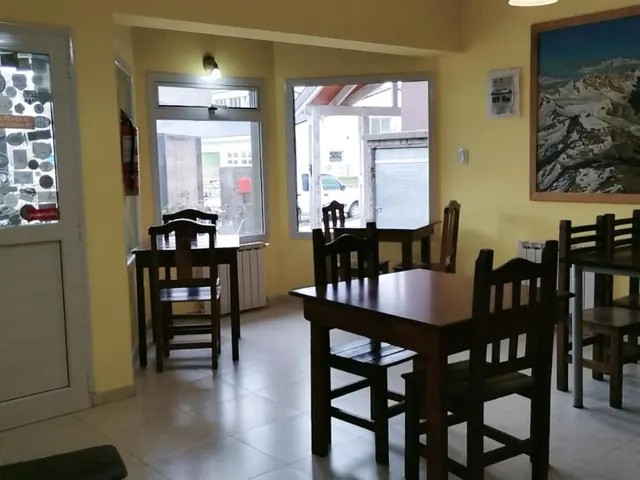 Comedor de Hostel Los Viajeros en El Chaltén