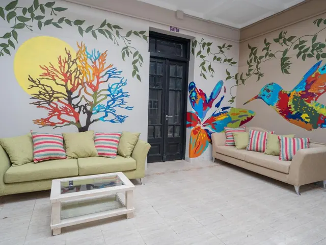 Sala común de Hostel Marilian en Salta