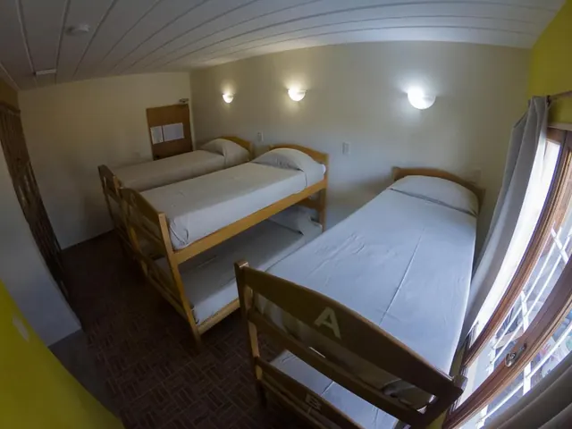 Dormitorio compartido de Hostel Pioneros del Valle en El Chaltén