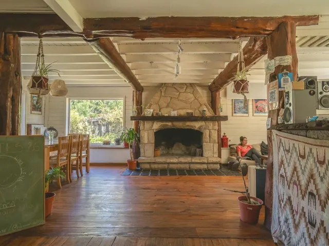 Sala común de INDÓMITO HOSTEL en Bariloche
