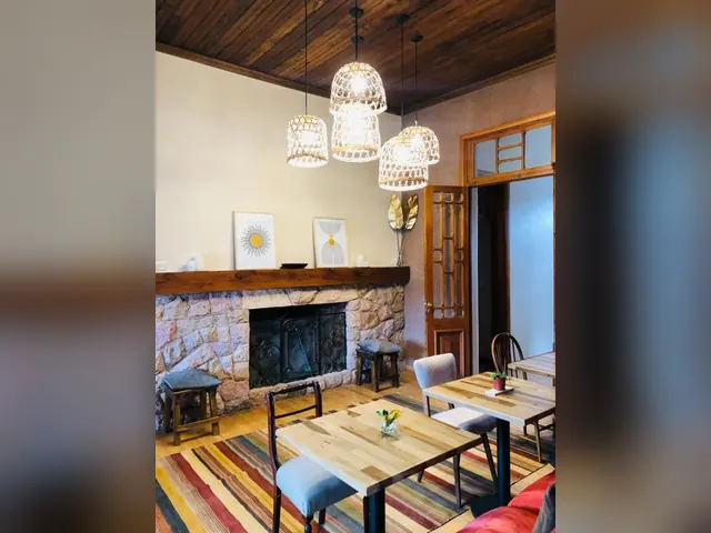 Sala común de My Pod House en Esquel y Trevelin