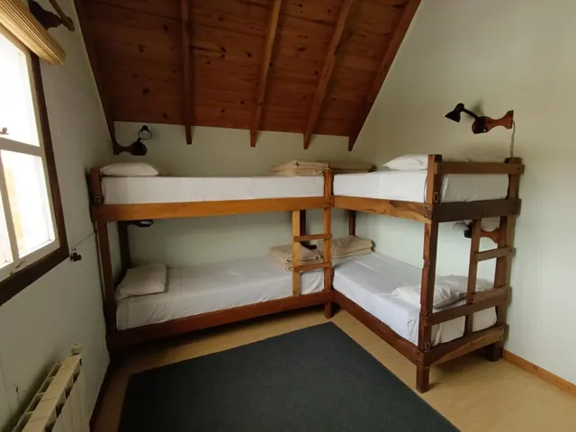 Dormitorio compartido de Patagonia Hostel en El Chaltén