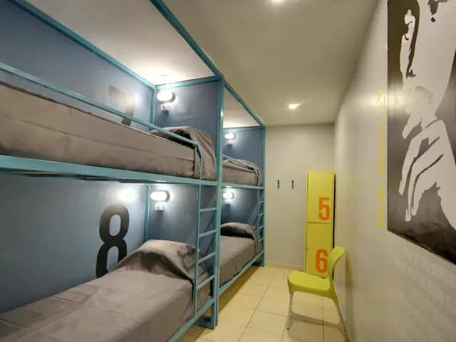Dormitorio compartido de Play Hostel Garden en Buenos Aires