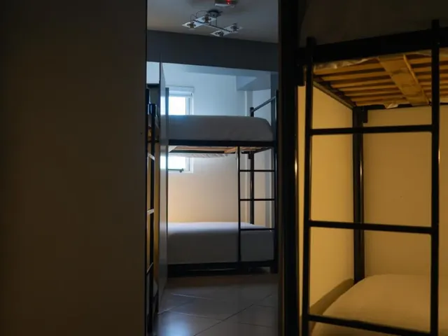 Dormitorio femenino de PORTAL ANTARTlCO en Ushuaia