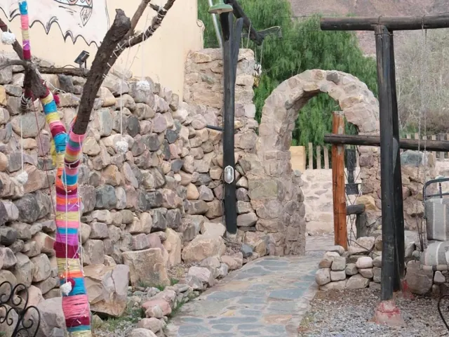 Entrada de Tilcara Mistica Hostel en Quebrada de Humahuaca