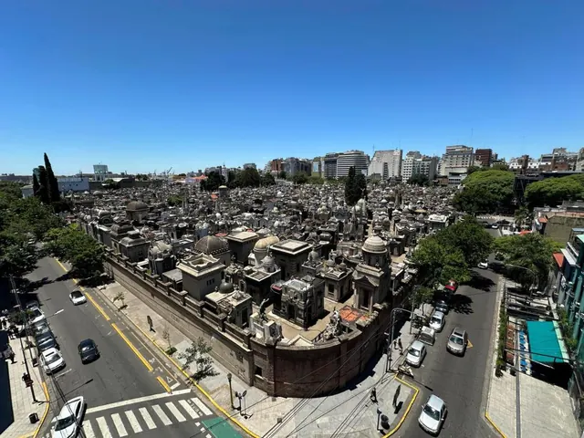 Vista desde el hostel de MONS hostel en Buenos Aires