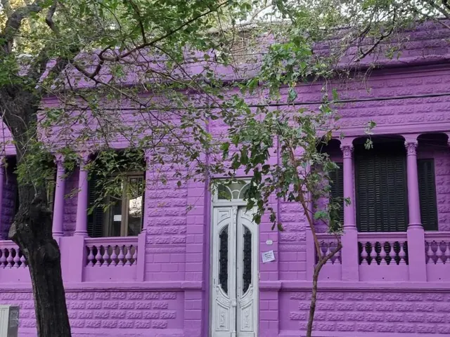 Fachada de Windmill Hostel en Mendoza